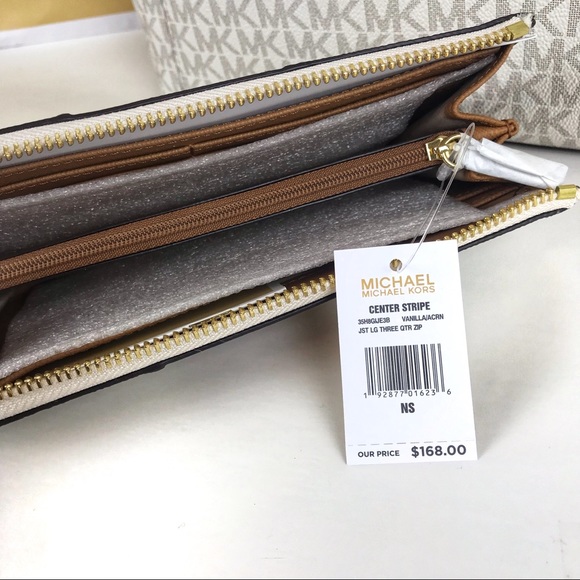 Michael Kors Ciara EW Tote & Jet Set Wallet Bundle - Picture 8 of 8